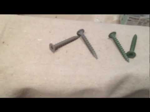 how to fasten concrete board