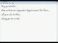how to regester hypercam2 for free.