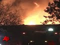 Raw Video: Fire Forces Evacuation of Virginia Nursing Home