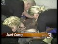 Stripping Women Completely Naked - male police officers forcefully pin females down, handcuff them, help strip them completely, video tape the abuse of the fully nude women, and then leave the women naked for up to six hours in the jail cells of Sheriff Swenson's Stark County Jail in Ohio, USA.Imagine if it was you, your wife, your daughter, or your mother getting forcefully stripped after calling the police for help.Stark County Sheriff(330) 430-3800 4500 Atlantic Blvd., N.E., Canton, Ohio 44705strkshrf@raex.comhttp://www.sheriff.co.stark.oh.usSheriff Timothy A. Swanson denies all charges and asked fellow government employee, Attorney General Marc Dann, to investigate, however, later Dann was forced to resign after an unrelated sex scandal and numerous sexual harassment claims against him. Special prosecutors then failed to even interview the victim before presenting the case to a grand jury. How many cases are investigated without interviewing the victim?So far five women have come forward with similar cases of abuse at this Stark County jail, including one that was a victim of a sexual assault while employed at an Ohio medium security prison.The woman in the video, Hope Steffey, tried to hold Sheriff Swenson, who happened to get elected President of the Sheriff's Association in Ohio for 2008, and his fellow police officers responsible for their actions, but the sheriff denies all allegations and the government was able to convince a grand jury to drop all criminal charges against them without even interviewing the victim.  Marc Dann, the Attorney General of Ohio, who was supposed to handle the investigation, recently resigned after being caught in a sex scandal.