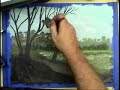 Gary Garrett painting demo San Jose Creek plein air