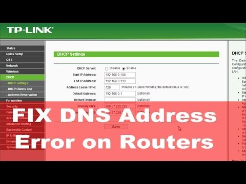 how to know dns of router