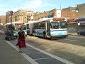 SBS Bx12 arrives at Inwood - 207 St