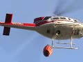 Helicopters fighting Montecito's Tea fire
