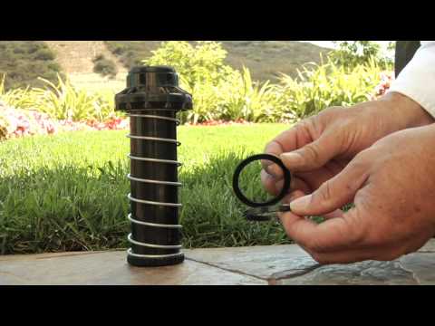 how to repair hunter pgp sprinkler head