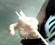Aula de como comer com Hashi