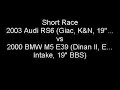 Audi RS6 C5 vs BMW M5 E39
