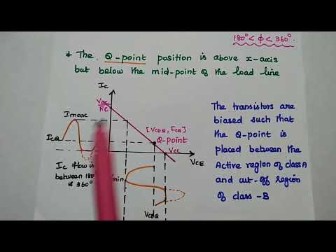 Class AB Amplifier - Operation and Its Efficiency