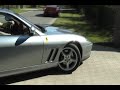 Ferrari 550 burn Ferrari 550 burn
