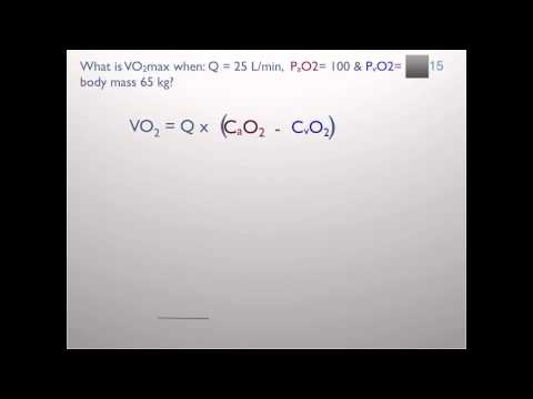 how to calculate vo2 max