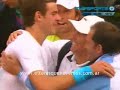 Copa Davis - Juan Martin Del Potro dia uno