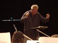 in vdo, yan pascal tortelier is rehearsing the cisma orchestra 2007. lertkiat plays first trumpet.