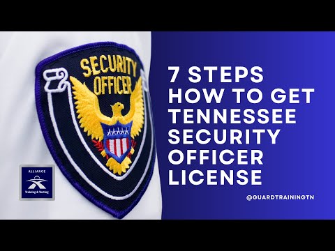 how to obtain a security d'license