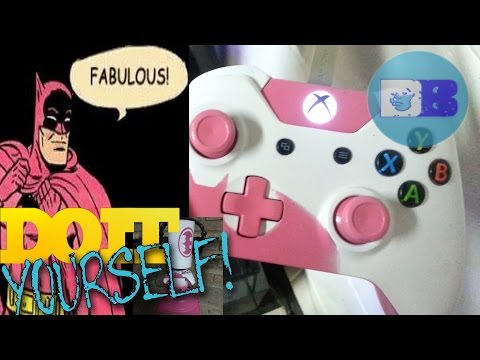 how to spray paint a xbox controller