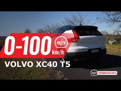 2018 volvo xc40 t5 r design 0 100kmh engine sound
