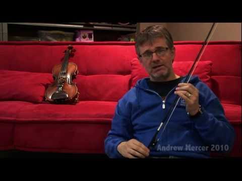 how to adjust violin bow