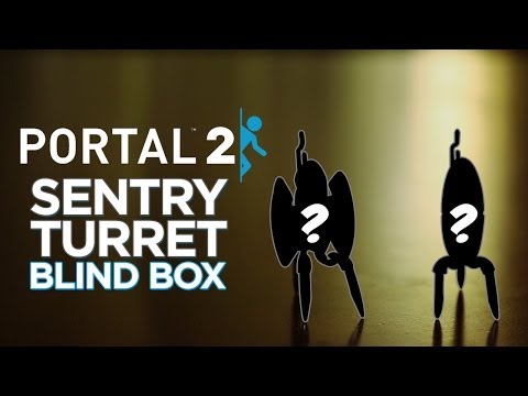 Portal 2 Sentry Turret Blind Boxes - Series 2!