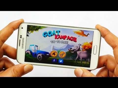 Goat Rampage Simulator Gameplay Samsung Galaxy S5 Android & iOS HD