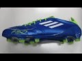 Adidas F50 adizero Leather Anodized Blue/White/Slime - UNBOXING
