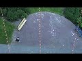 landing from 8 floors high