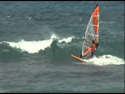 Mauiwindsurfingnet put together a little video of Josh Stone windsurfing in