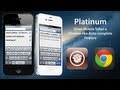 Platinum: Gives Mobile Safari a Chromelike Auto-complete Feature