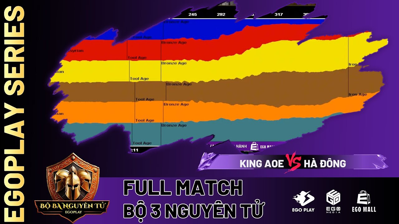Vòng Bán Kết : Bộ Ba Nguyên Tử Mùa 1 | King Of AOE vs Hà Đông | BLV ĐẠT MAY MẮN | 28/03/2025