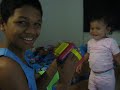 Halia and her toy
