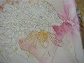 Laying a watercolor wash