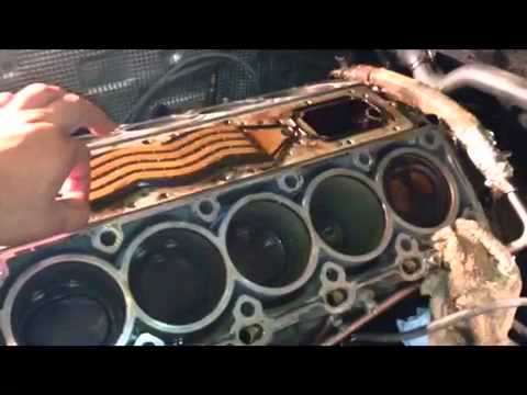 Oil leak Mercedes Benz s600 Fix and repair