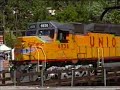 Union Pacific DDA40X Turning at Dunsmuir Railroad Days Union Pacific DDA40X Turning at Dunsmuir Railroad Days
