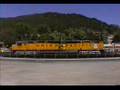Union Pacific DDA40X Turning at Dunsmuir Railroad Days