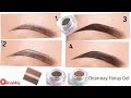 How To Use Eyebrow Gel And Pencil