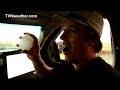 Massive hailstorm and tornado in Oklahoma! On May 29th the TVN team documented this insane supercell just northwest of Oklahoma City. This storm produced hail up to 6 inches in diameter and a rain-wrapped tornado as it entered the northern suburbs, which we captured in the last part of the video. Luckily, several storms merged as the main supercell neared town which caused it to weaken and produce less hail. Be sure to check out our new premium live streaming service to ride along with us in the Dominator during chases. Now featuring audio and multiple camera angles, including in-car views of the Dominator: live.tvnweather.com