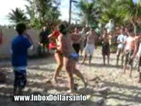 bikini girls boxing