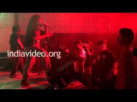 Performance by 'Inner Sanctum' during the Freedom Jam in Bangalore