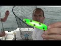 went out to the 12 line north of conneaut. went with friends john cheeks and dave foy. frog circus freek ruled until the 6 footers blew out of the south. took 2.5 hours to return to shore. it was to say the least...a BITCH!!