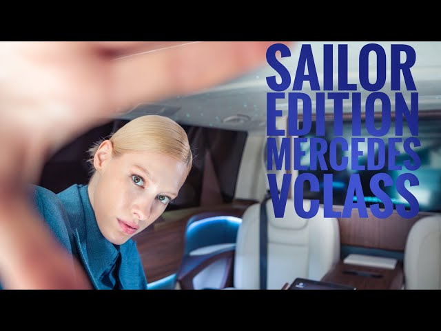 Mercedes Benz V300 AVANTGARDE ERTEX LUXURY CAR DESIGN CO. BLUE PRADA SAILOR EDITION video