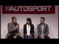 Allan McNish, Tom Kristensen and Leena Gade - AUTOSPORT International 2012