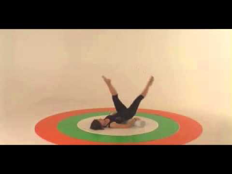 Pilates - Christiane Reiter: Pilates Foam Roller - Back View
