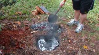 Cooking Chicken in the Dirt