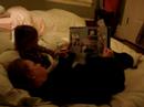 reading with aunt red