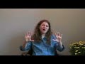 Amidah prayer in ASL - for daily service