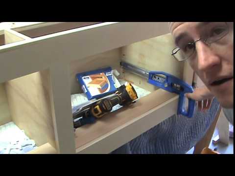 how to fit drawer slides