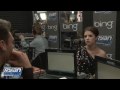 anna kendrick from new moon and up in the air stops by the bing box to talk about her two big films.