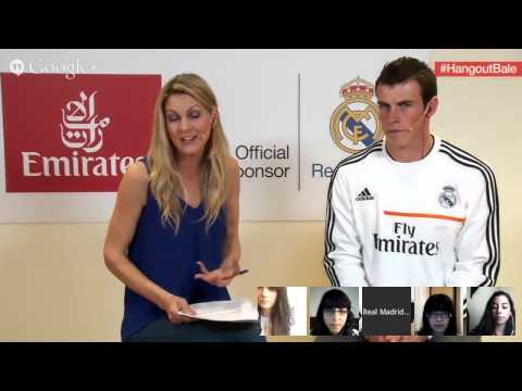 Google+ Hangout with Gareth Bale Full