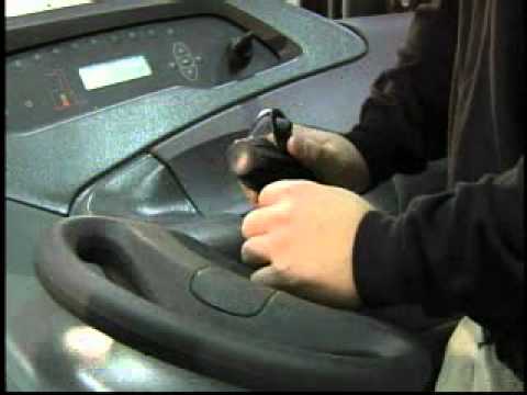 how to drive a reach truck