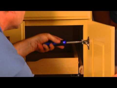 how to adjust omega cabinet doors