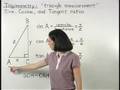 Watch Video on Sine Cosine Tangent - SOHCAHTOA