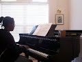 Piano student in Gray GA plays Joy to the World